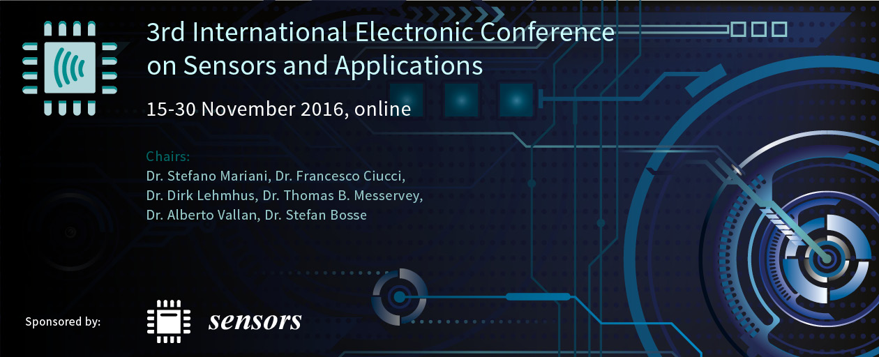 3rd International Electronic Conference on Sensors and Applications